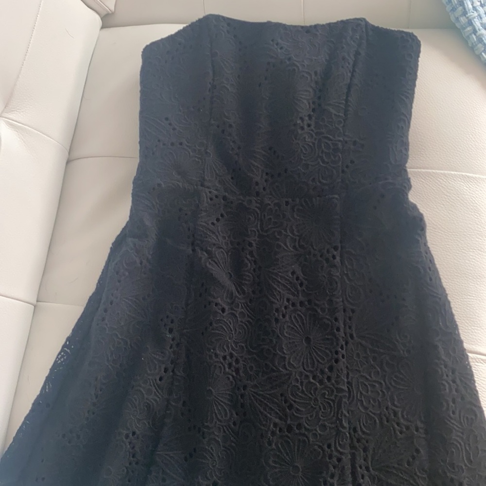 Black Lilly eyelet dress